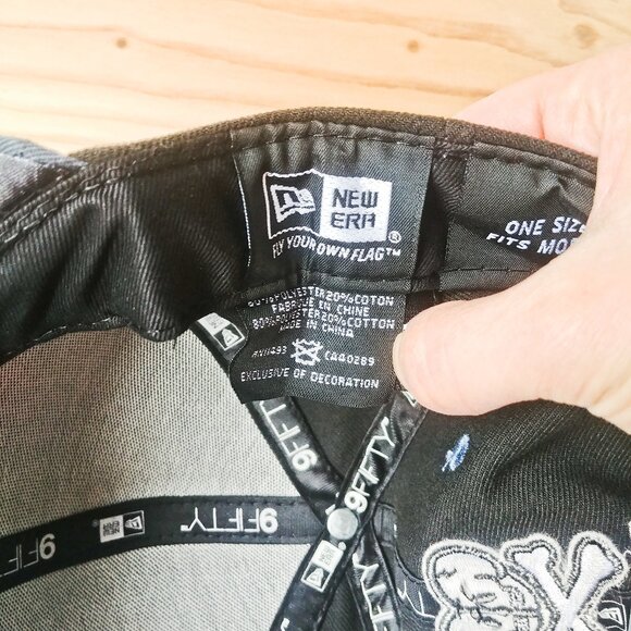 NEW ERA 9FIFTY Snapback TKDK TokiDoki Skull Hat - Picture 3 of 6